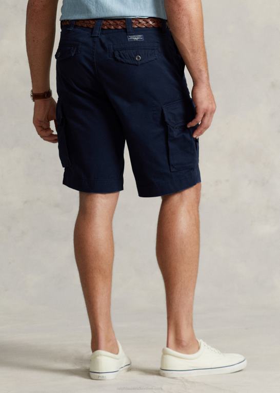 flyverflåde Mænd Ralph Lauren klassisk pasform twill cargo short Z426B1405