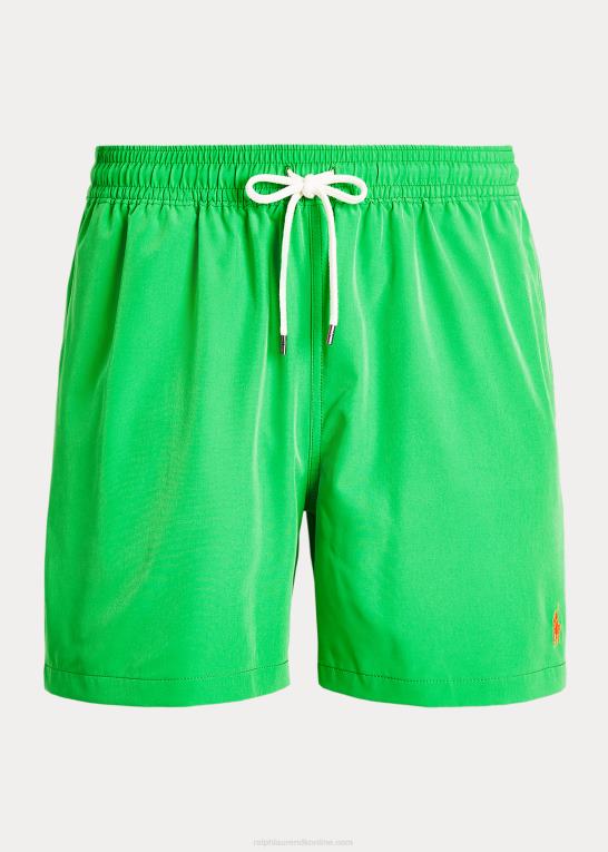 grøn Mænd Ralph Lauren 5,75-tommer klassisk badebukser til rejsende Z426B301