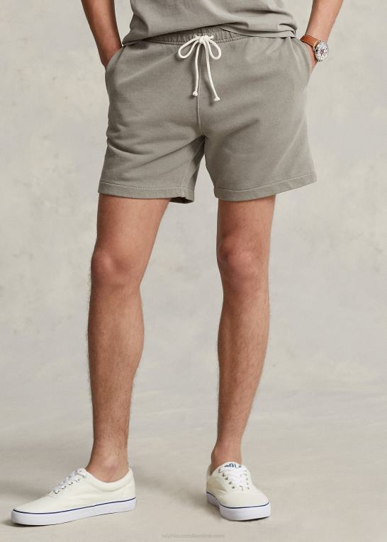 grå tåge Mænd Ralph Lauren 6-tommer beklædningsfarvet fleece short Z426B692