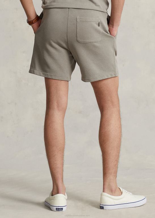 grå tåge Mænd Ralph Lauren 6-tommer beklædningsfarvet fleece short Z426B692