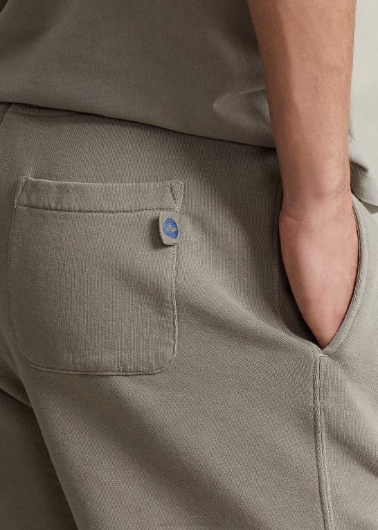 grå tåge Mænd Ralph Lauren 6-tommer beklædningsfarvet fleece short Z426B692