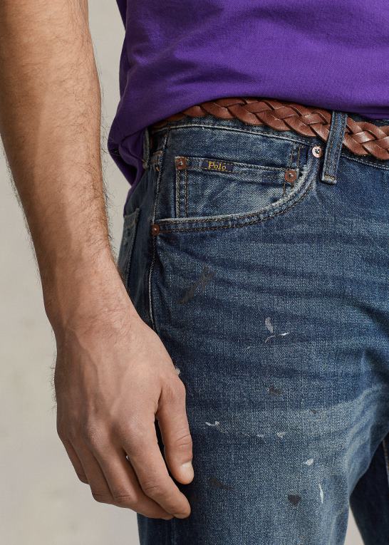 havemeyer Mænd Ralph Lauren hampton afslappet straight denim short Z426B1526