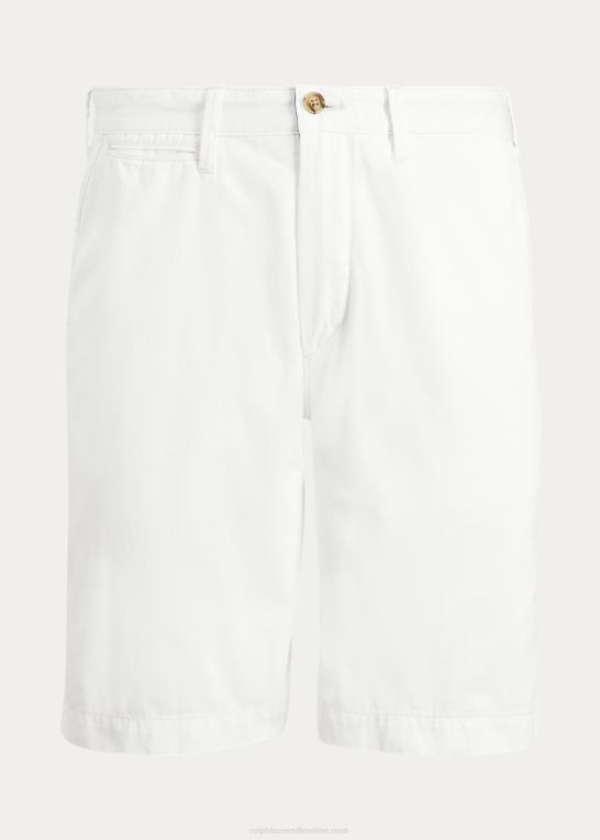 hvid Mænd Ralph Lauren 10-tommer chino-shorts med afslappet pasform Z426B287