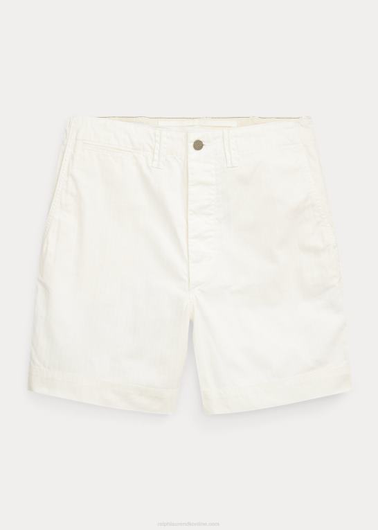 hvid Mænd Ralph Lauren sildebenskæperfelt kort Z426B1707