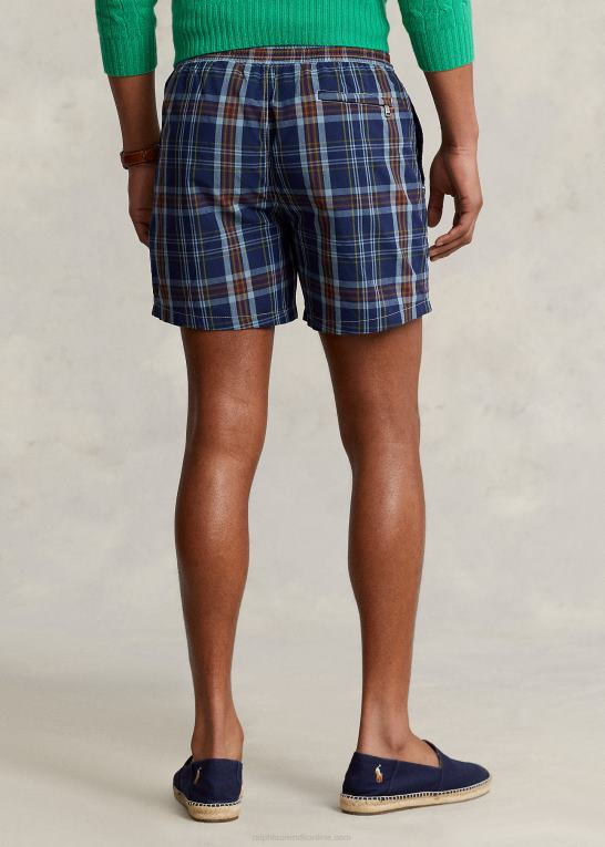 indigo/rød multi Mænd Ralph Lauren 5,75 tommer badebukser Z426B1171