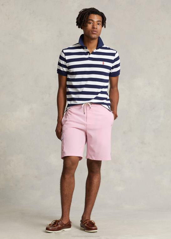 karmel pink Mænd Ralph Lauren 8,5-tommer kailua badebukser med klassisk pasform Z426B561