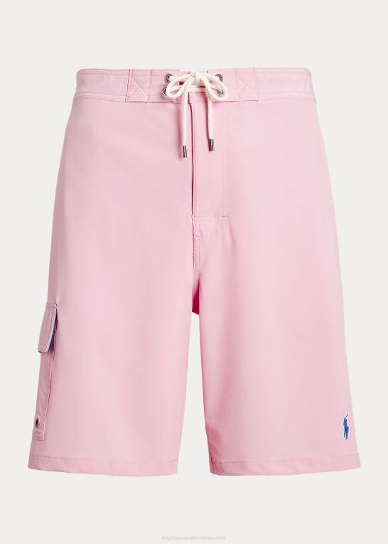 karmel pink Mænd Ralph Lauren 8,5-tommer kailua badebukser med klassisk pasform Z426B561