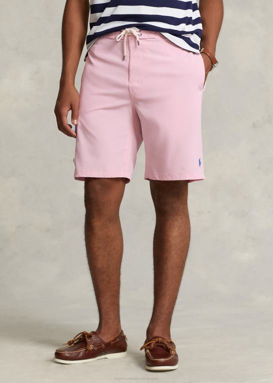 karmel pink Mænd Ralph Lauren 8,5-tommer kailua badebukser med klassisk pasform Z426B561
