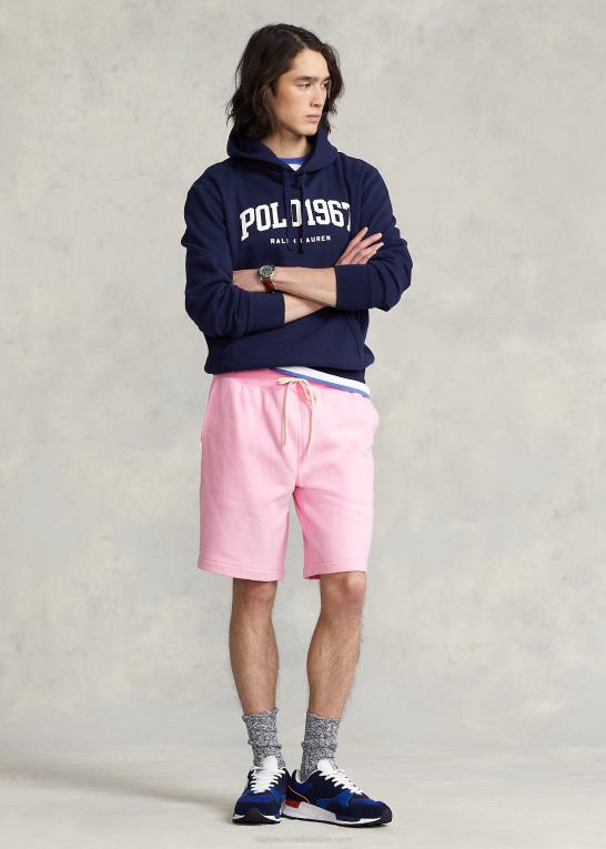 karmel pink Mænd Ralph Lauren rl fleece 9,5 tommer kort Z426B339
