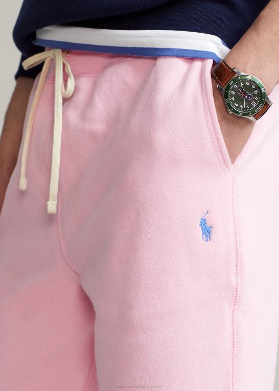karmel pink Mænd Ralph Lauren rl fleece 9,5 tommer kort Z426B339