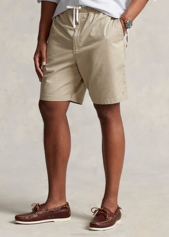 khaki tan Mænd Ralph Lauren polo prepster stretch chino short Z426B1460