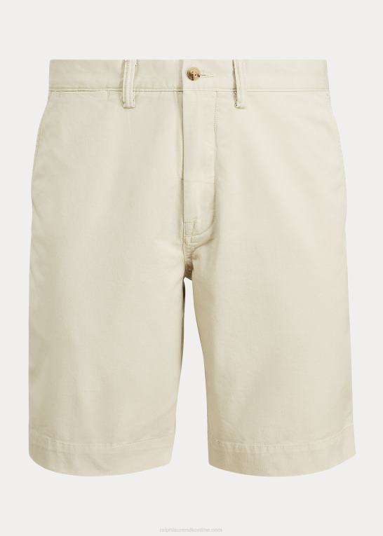 klassisk sten Mænd Ralph Lauren 9-tommer stræk chino short med klassisk pasform Z426B8534