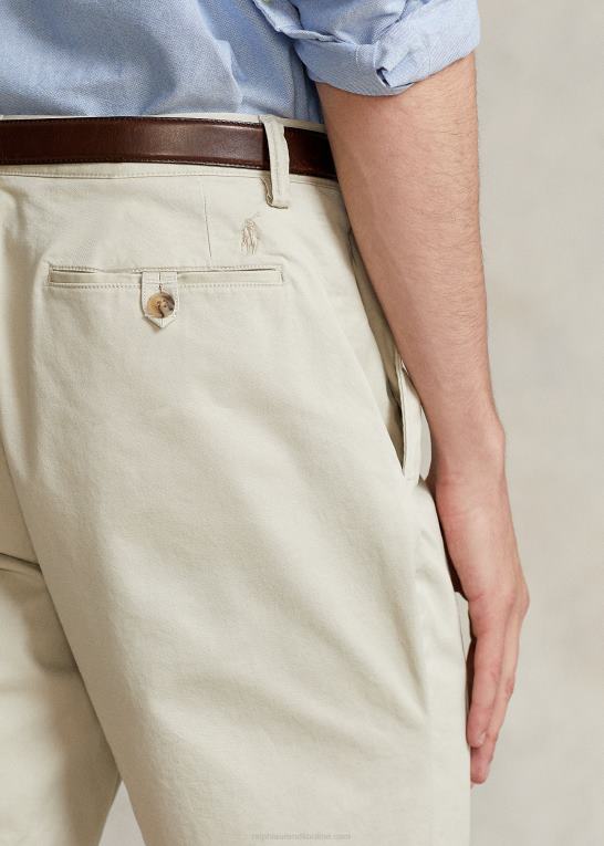 klassisk sten Mænd Ralph Lauren 9-tommer stræk chino short med klassisk pasform Z426B8534