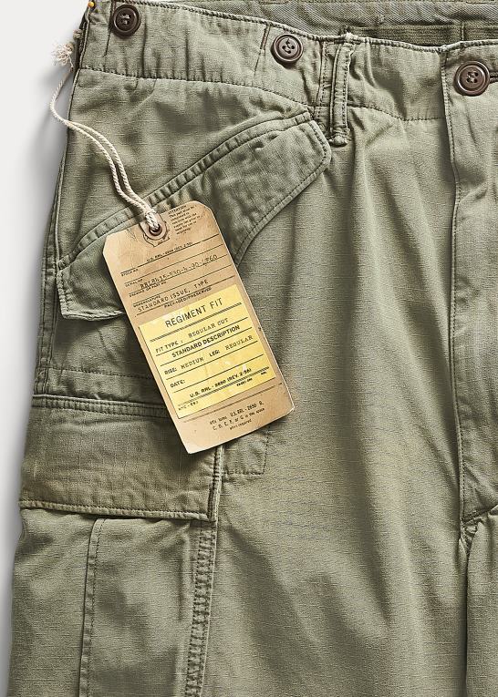 læ grøn Mænd Ralph Lauren ripstop last kort Z426B8694