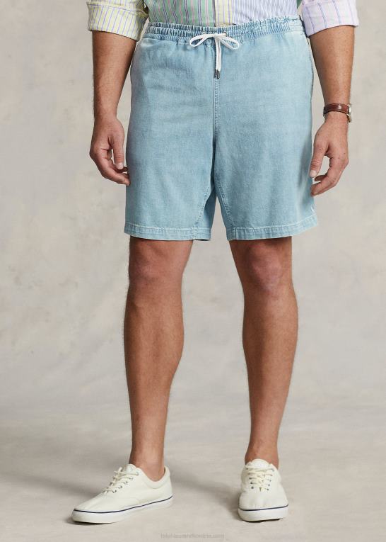 lathan Mænd Ralph Lauren polo prepster denim short Z426B1616