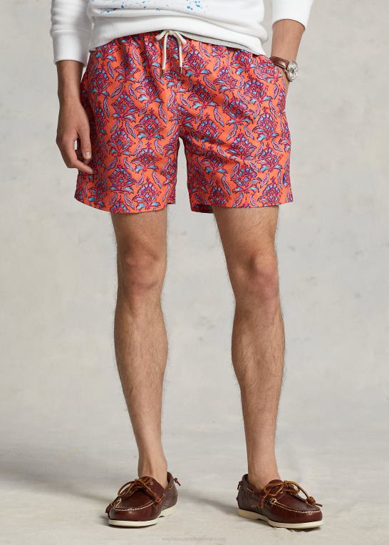 multi Mænd Ralph Lauren 5,75-tommer klassisk badebukser til rejsende Z426B1018