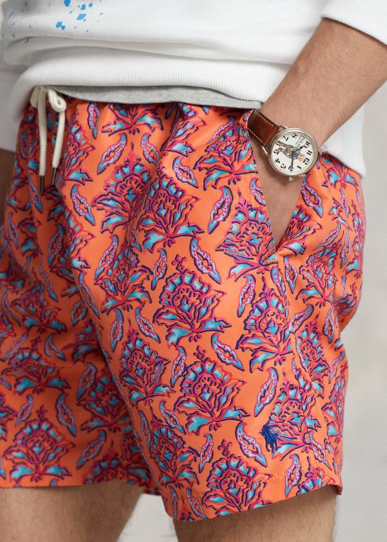 multi Mænd Ralph Lauren 5,75-tommer klassisk badebukser til rejsende Z426B1018