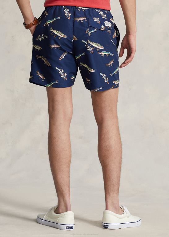 multi Mænd Ralph Lauren 5,75-tommer klassisk badebukser til rejsende Z426B860