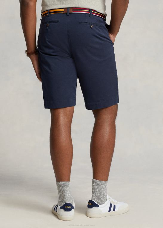 nautisk blæk Mænd Ralph Lauren stræk klassisk fit chino short Z426B1865