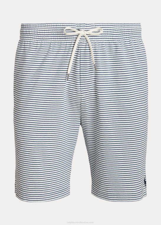 nevis/clancy blå Mænd Ralph Lauren 7,5-tommer stribet jerseykort Z426B855