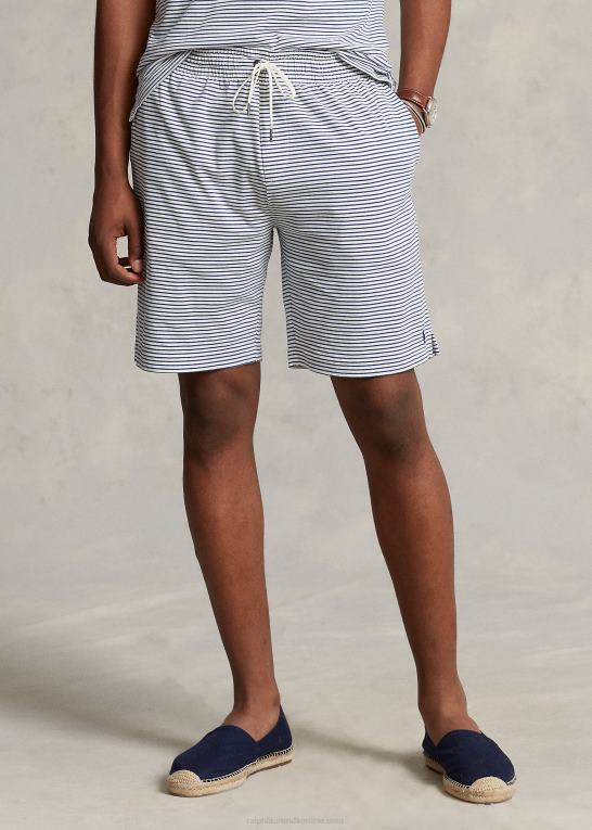 nevis/clancy blå Mænd Ralph Lauren 7,5-tommer stribet jerseykort Z426B855