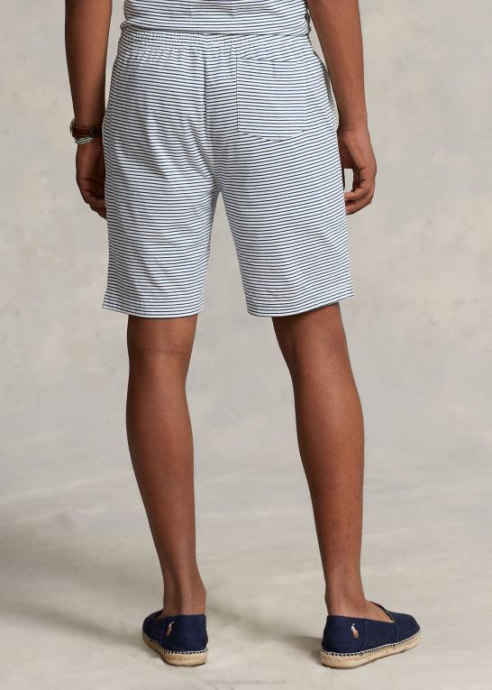 nevis/clancy blå Mænd Ralph Lauren 7,5-tommer stribet jerseykort Z426B855