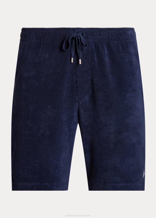 newport flåde Mænd Ralph Lauren 7,5-tommer frotté snøre kort Z426B423