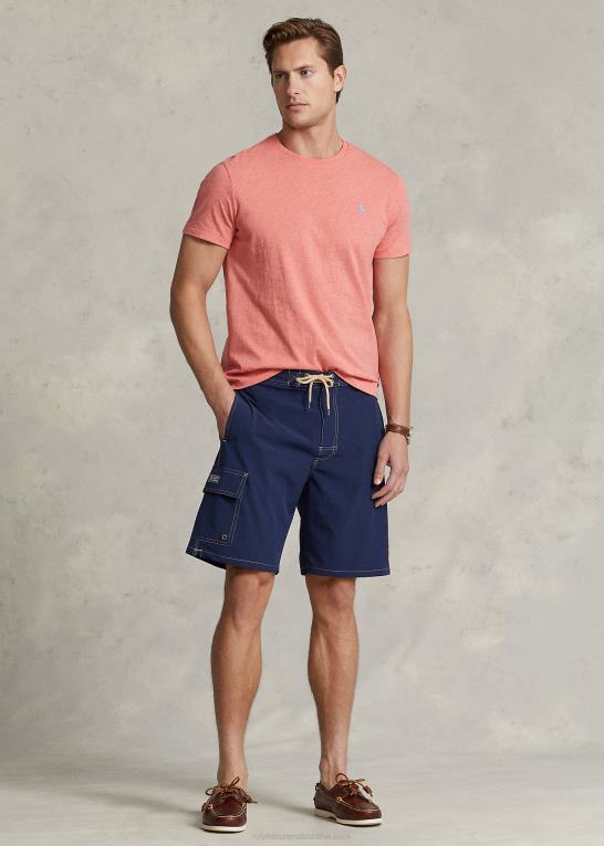newport flåde Mænd Ralph Lauren 8,5-tommer kailua badebukser med klassisk pasform Z426B385