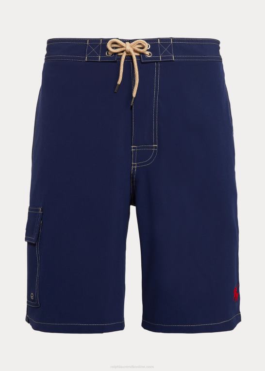 newport flåde Mænd Ralph Lauren 8,5-tommer kailua badebukser med klassisk pasform Z426B385