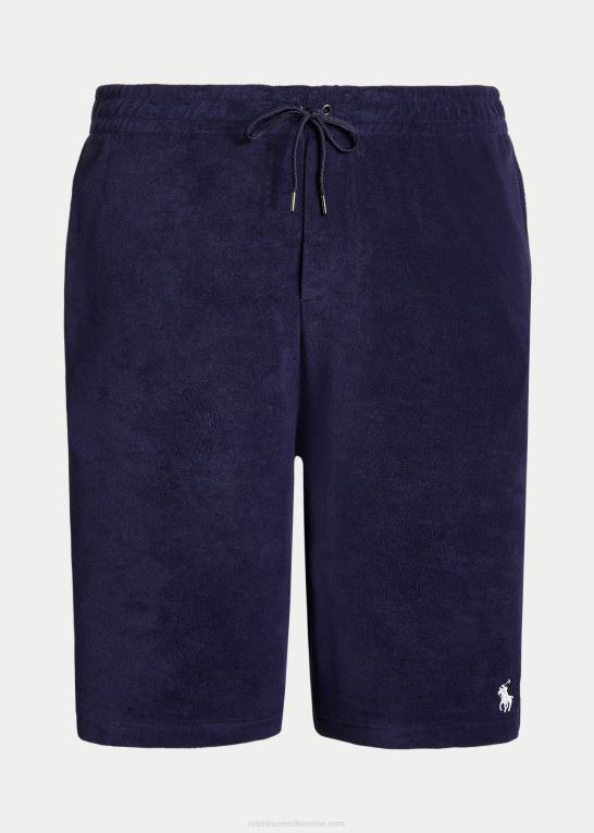 newport flåde Mænd Ralph Lauren frotté snøre kort Z426B1662