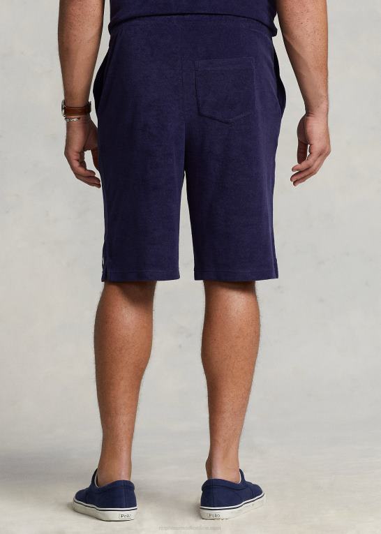 newport flåde Mænd Ralph Lauren frotté snøre kort Z426B1662