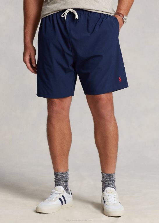 newport flåde Mænd Ralph Lauren rejsende stretch badebukser Z426B1419