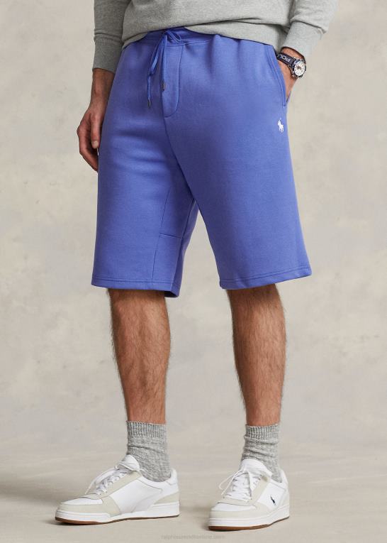 pigesten blå Mænd Ralph Lauren dobbeltstrikket kort Z426B1543