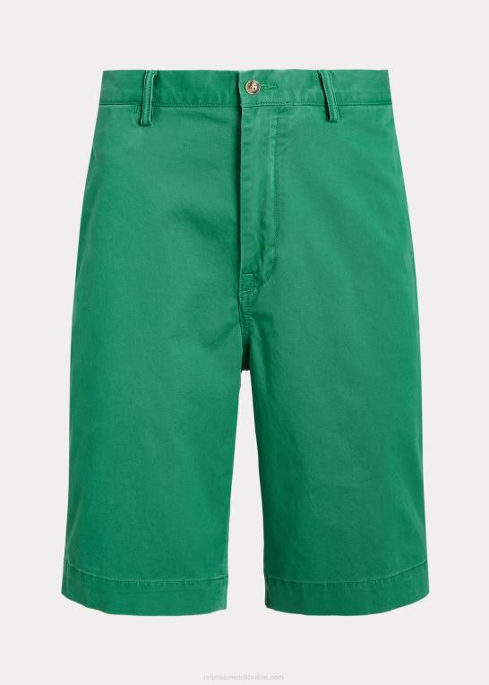 primær grøn Mænd Ralph Lauren stræk klassisk fit chino short Z426B1357