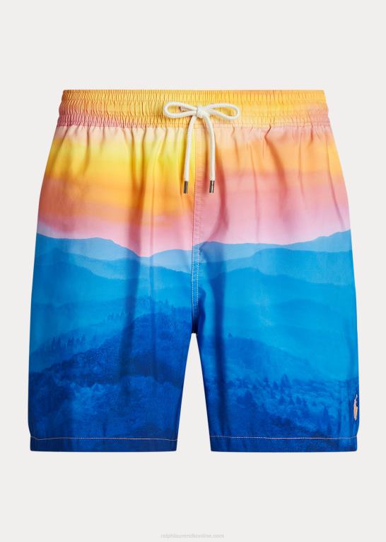 ridgecrest fotoprint Mænd Ralph Lauren 5,75-tommer klassisk badebukser til rejsende Z426B766