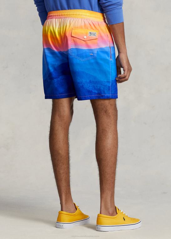 ridgecrest fotoprint Mænd Ralph Lauren 5,75-tommer klassisk badebukser til rejsende Z426B766