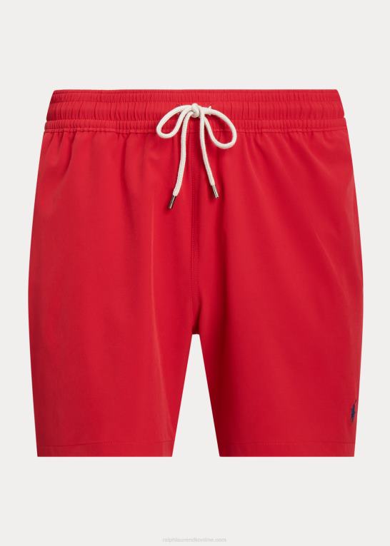 rl2000 rød Mænd Ralph Lauren 5,75-tommer klassisk badebukser til rejsende Z426B296