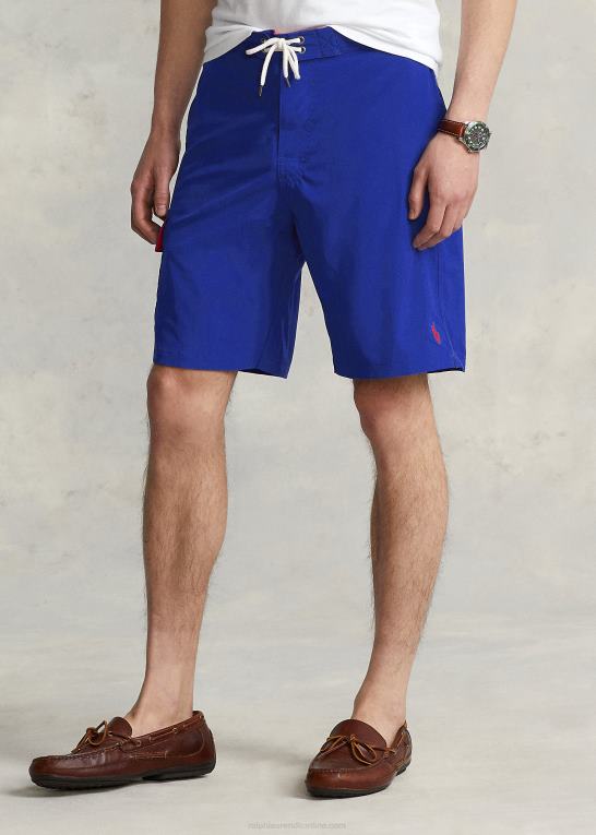 rugby royal Mænd Ralph Lauren 8,5-tommer kailua badebukser med klassisk pasform Z426B560