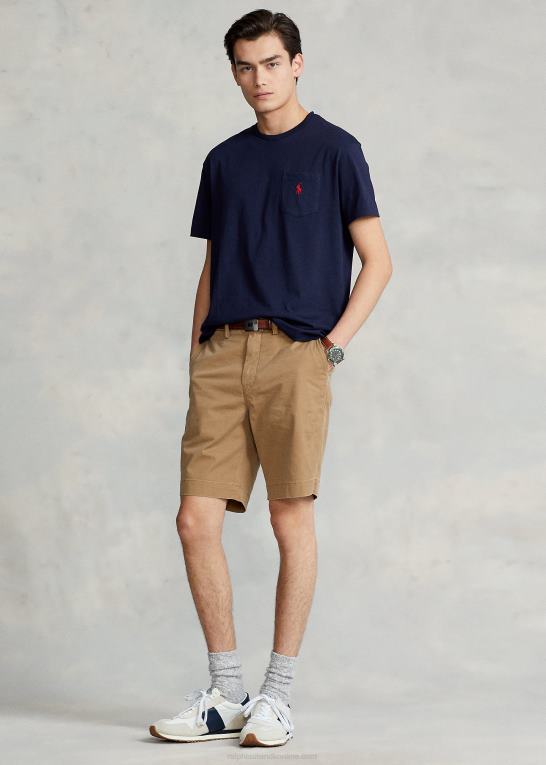 sandsurfe Mænd Ralph Lauren 9-tommer stræk chino short med klassisk pasform Z426B257