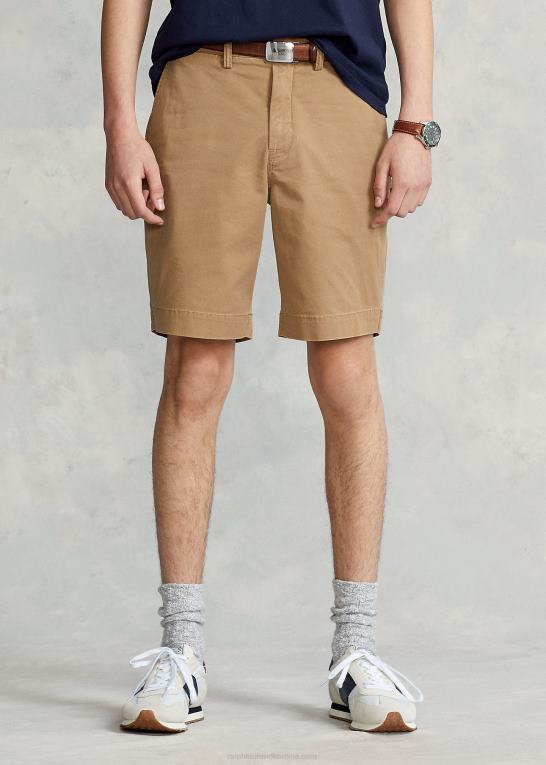 sandsurfe Mænd Ralph Lauren 9-tommer stræk chino short med klassisk pasform Z426B257