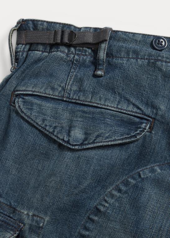 sedgwick vask Mænd Ralph Lauren sedgwick regiment denim cargo short Z426B8697