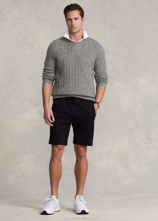 sort Mænd Ralph Lauren 8,5 tommer luksus jersey short Z426B618