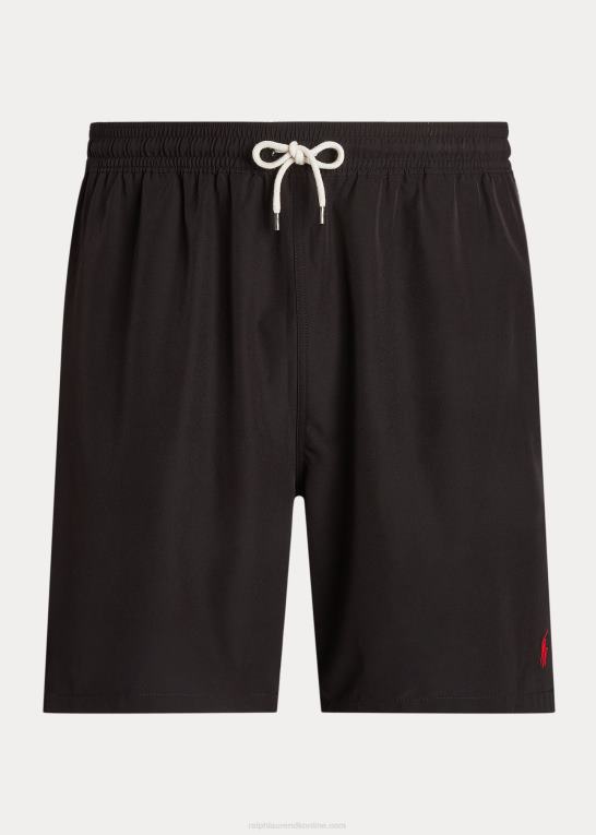 sort Mænd Ralph Lauren rejsende stretch badebukser Z426B1420
