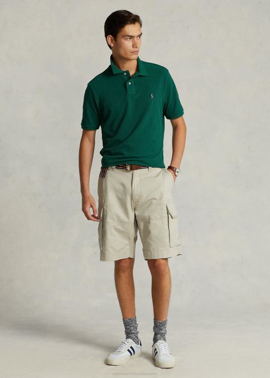 sten Mænd Ralph Lauren 10,5-tommer klassisk pasform twill cargo short Z426B252