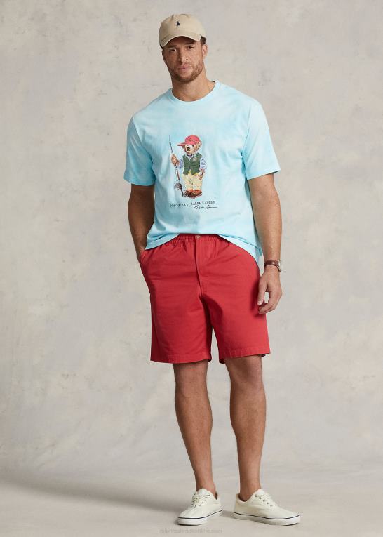 styrbord rød Mænd Ralph Lauren polo prepster stretch chino short Z426B1456