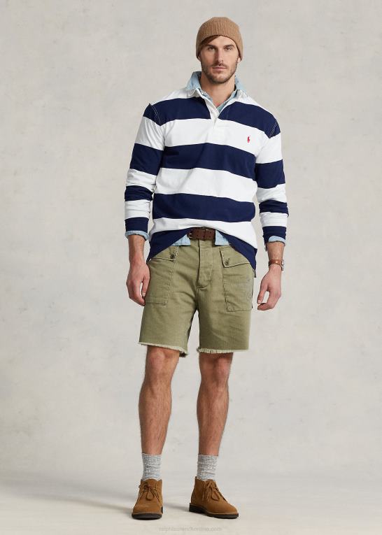 træthedsgrøn Mænd Ralph Lauren kort last Z426B1391