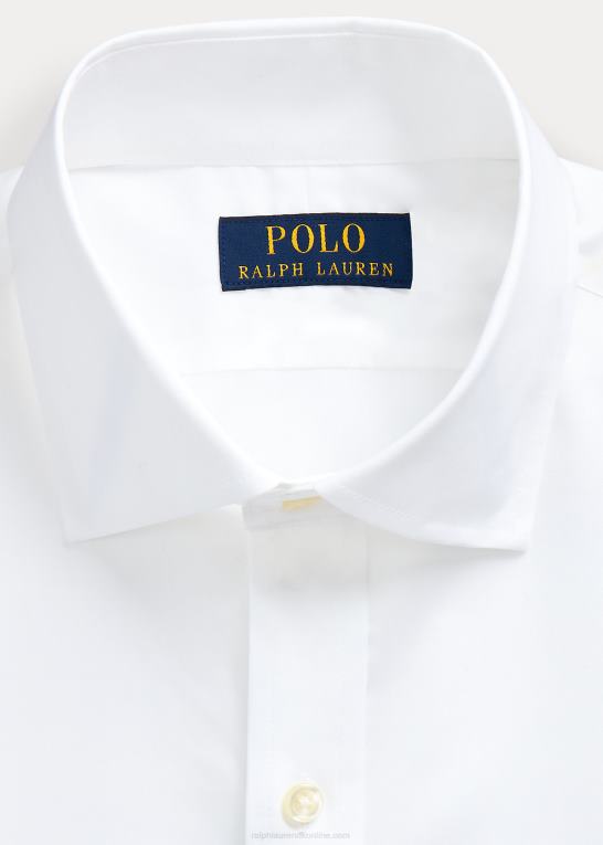 Mænd Ralph Lauren regent slim fit poplin skjorte Z426B8671