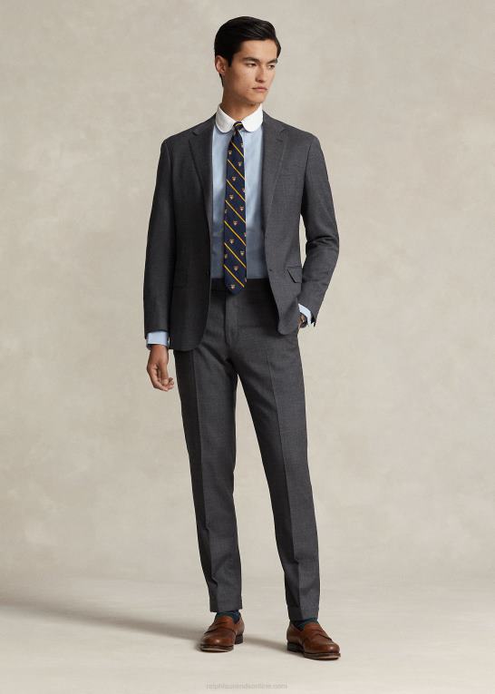 bsr blå Mænd Ralph Lauren custom fit oxford skjorte Z426B958