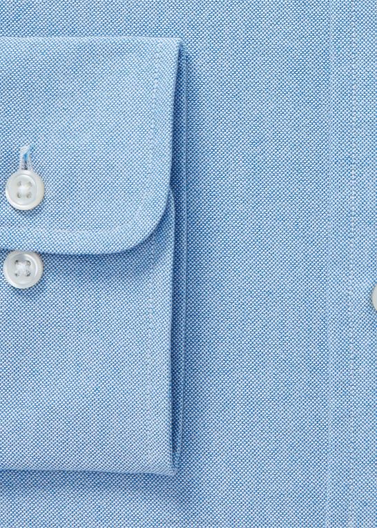 bsr blå Mænd Ralph Lauren custom fit oxford skjorte Z426B958