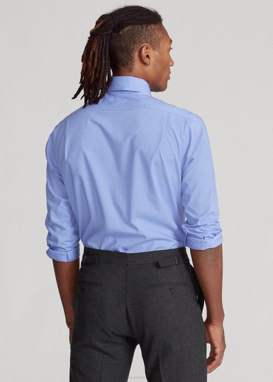 copen blå Mænd Ralph Lauren regent custom fit poplin skjorte Z426B820